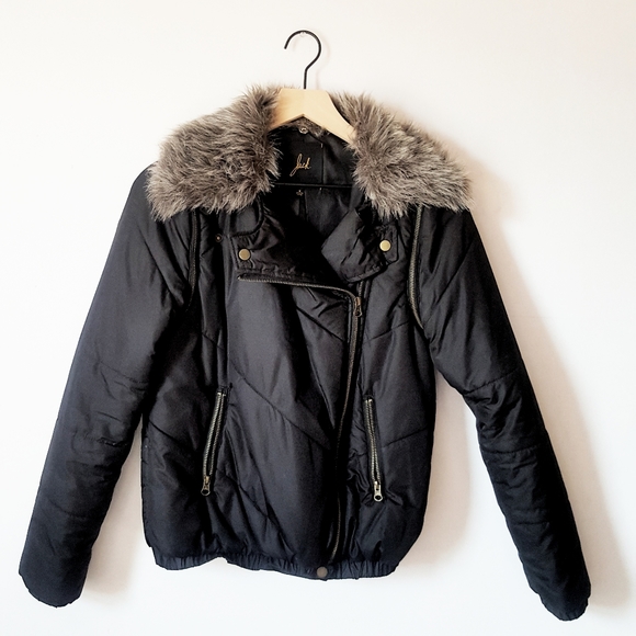 Jack by BB Dakota | Jackets & Coats | Jack Moto Puffer Coat And Vest ...